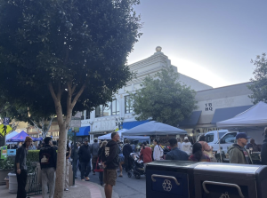 San Luis Obispo’s Thursday night farmer’s market brings multiple generations together on May 22.  
